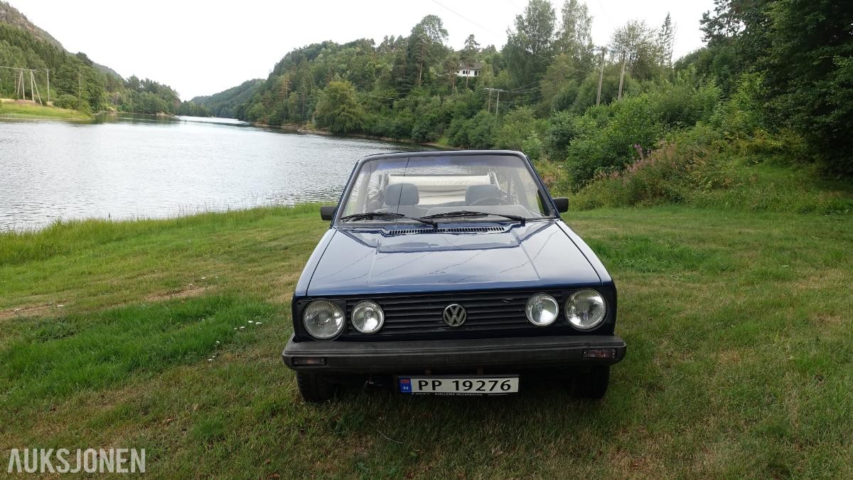 1981 Volkswagen Golf MK1 Cabriolet Prosjekt