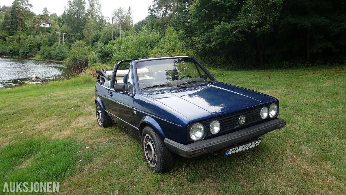 1981 Volkswagen Golf MK1 Cabriolet Prosjekt