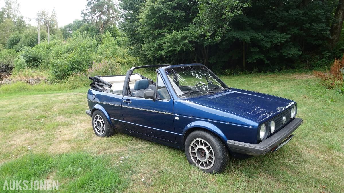 1981 Volkswagen Golf MK1 Cabriolet Prosjekt