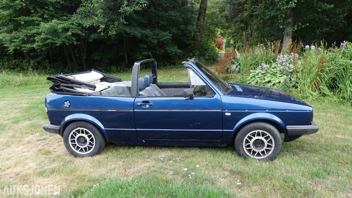 1981 Volkswagen Golf MK1 Cabriolet Prosjekt