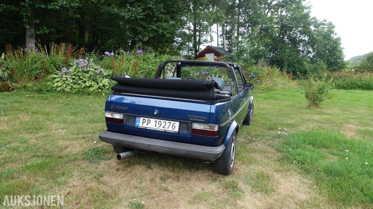 1981 Volkswagen Golf MK1 Cabriolet Prosjekt