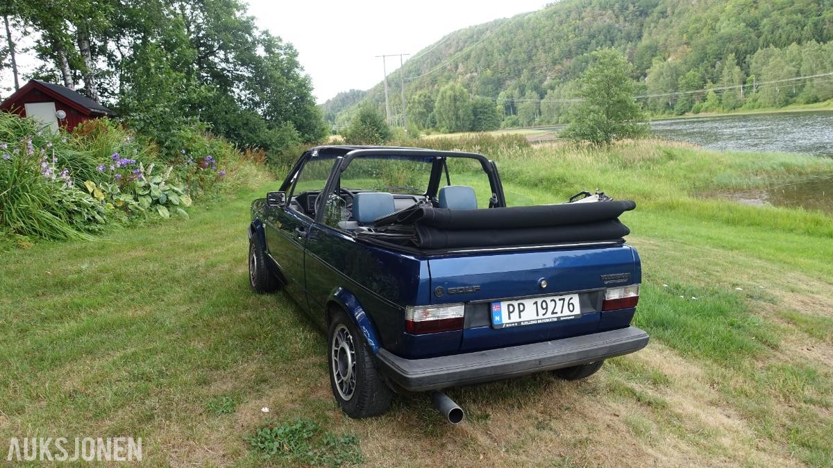 1981 Volkswagen Golf MK1 Cabriolet Prosjekt