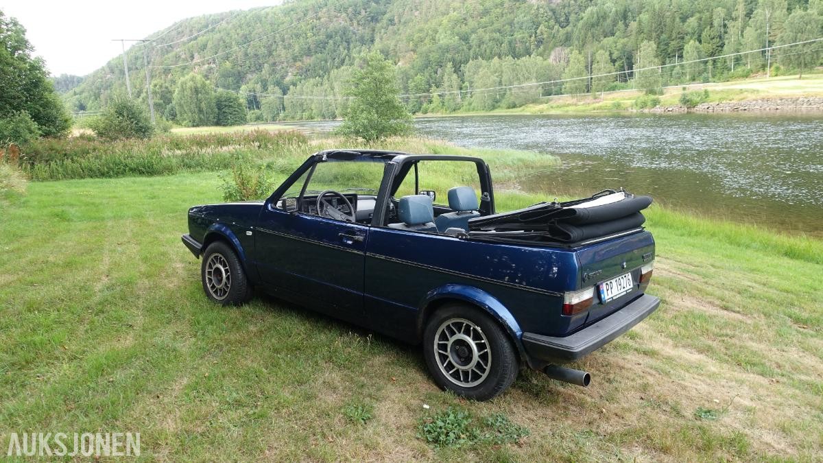 1981 Volkswagen Golf MK1 Cabriolet Prosjekt