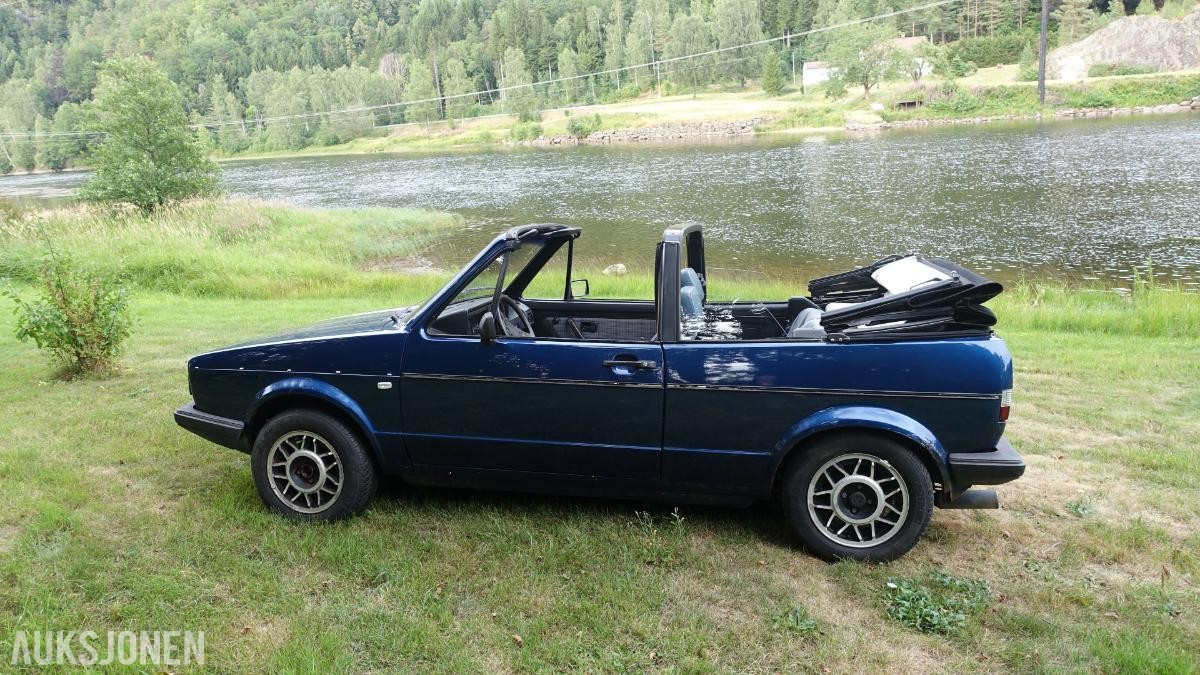 1981 Volkswagen Golf MK1 Cabriolet Prosjekt