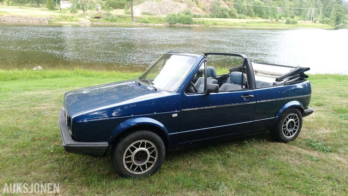 1981 Volkswagen Golf MK1 Cabriolet Prosjekt