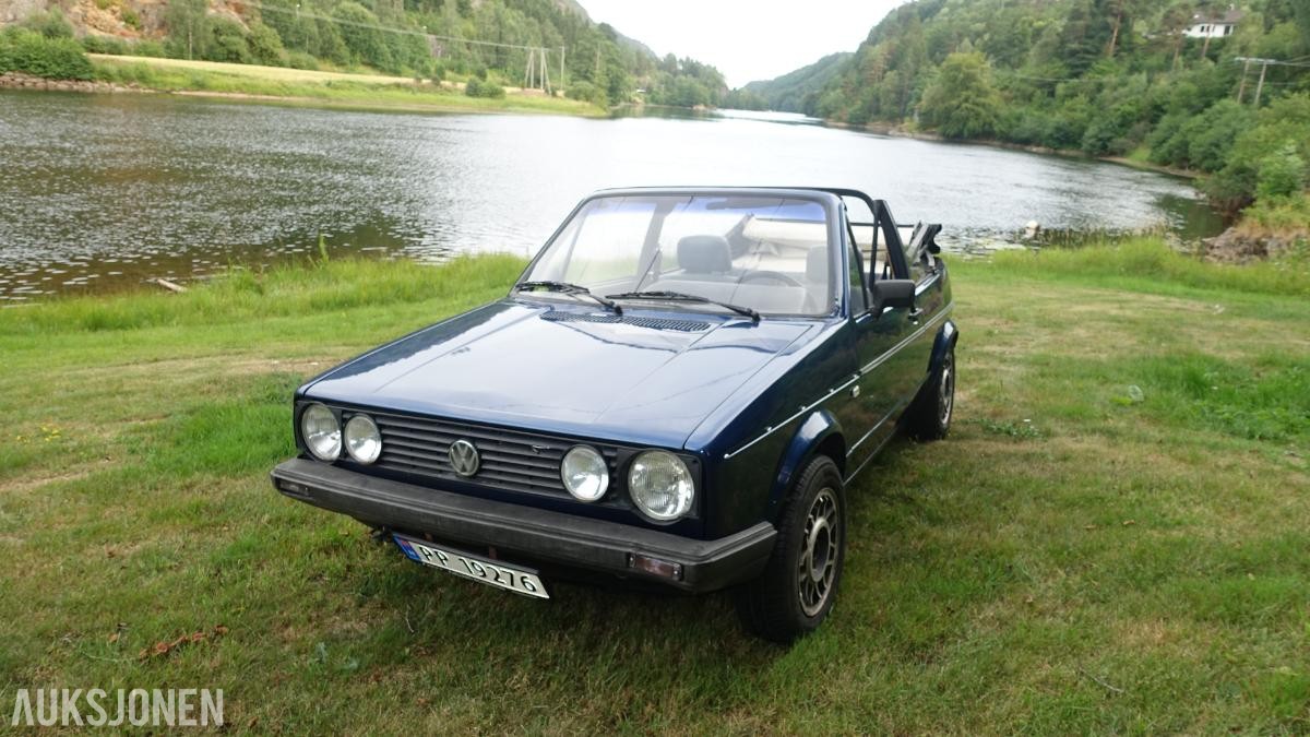1981 Volkswagen Golf MK1 Cabriolet Prosjekt