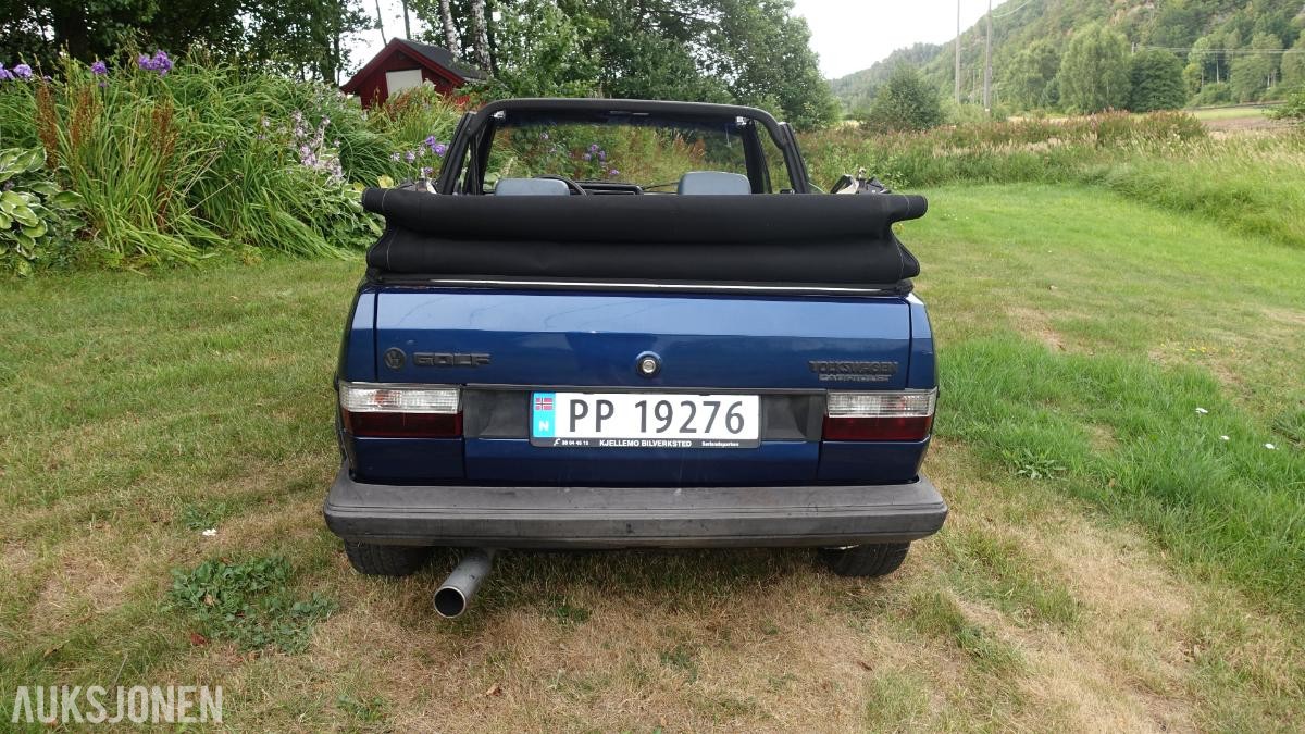 1981 Volkswagen Golf MK1 Cabriolet Prosjekt