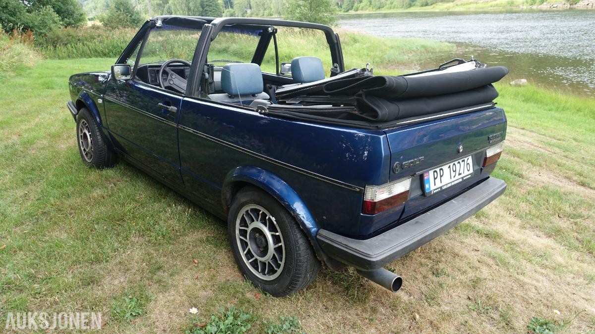 1981 Volkswagen Golf MK1 Cabriolet Prosjekt