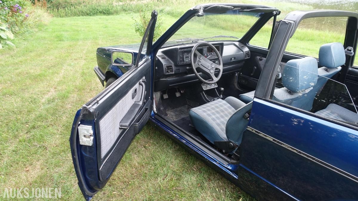1981 Volkswagen Golf MK1 Cabriolet Prosjekt