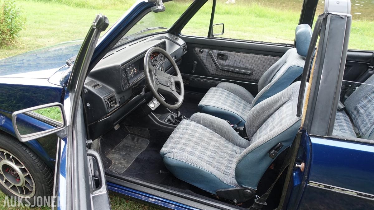 1981 Volkswagen Golf MK1 Cabriolet Prosjekt