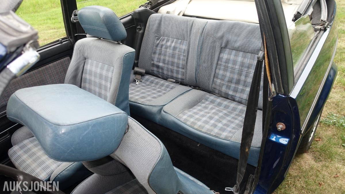 1981 Volkswagen Golf MK1 Cabriolet Prosjekt