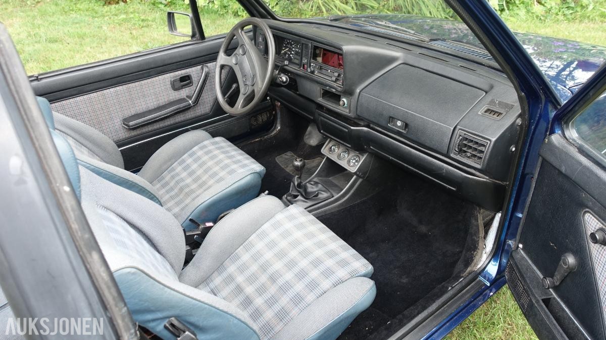 1981 Volkswagen Golf MK1 Cabriolet Prosjekt