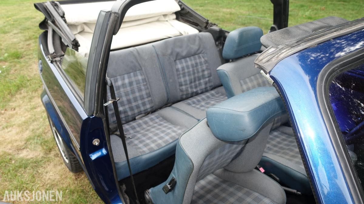 1981 Volkswagen Golf MK1 Cabriolet Prosjekt