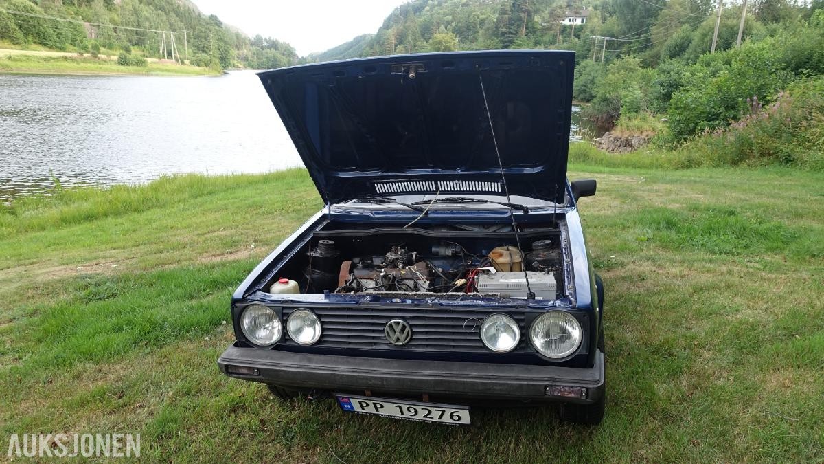 1981 Volkswagen Golf MK1 Cabriolet Prosjekt