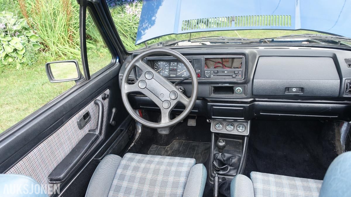 1981 Volkswagen Golf MK1 Cabriolet Prosjekt