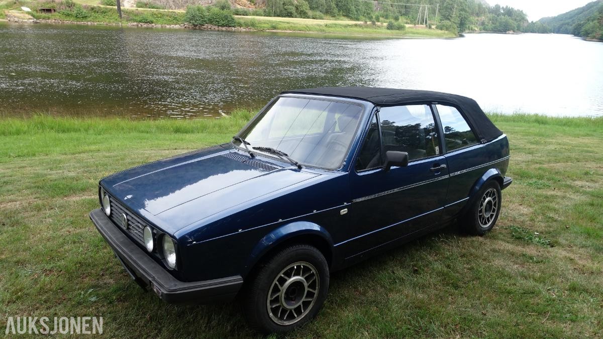 1981 Volkswagen Golf MK1 Cabriolet Prosjekt