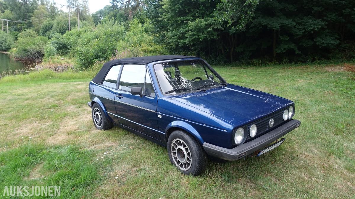 1981 Volkswagen Golf MK1 Cabriolet Prosjekt
