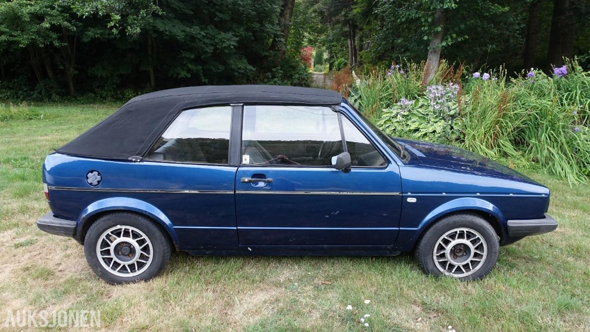 1981 Volkswagen Golf MK1 Cabriolet Prosjekt