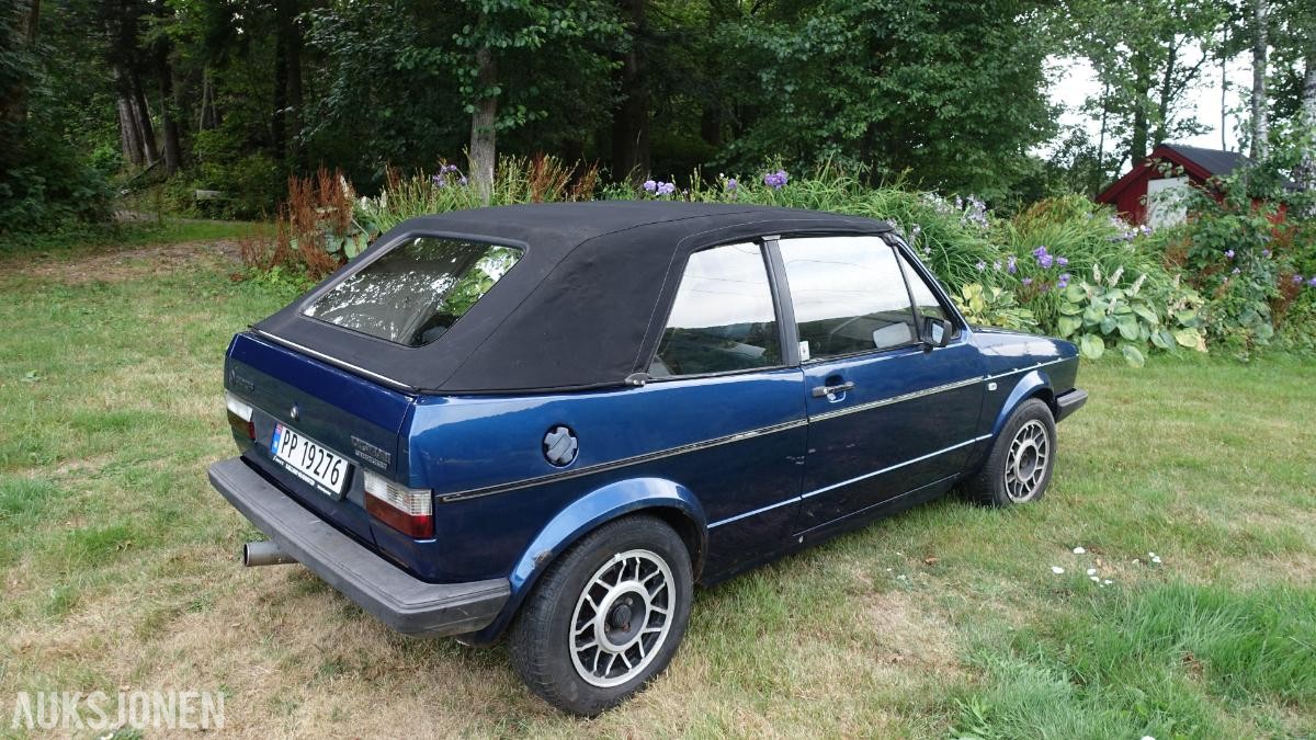 1981 Volkswagen Golf MK1 Cabriolet Prosjekt