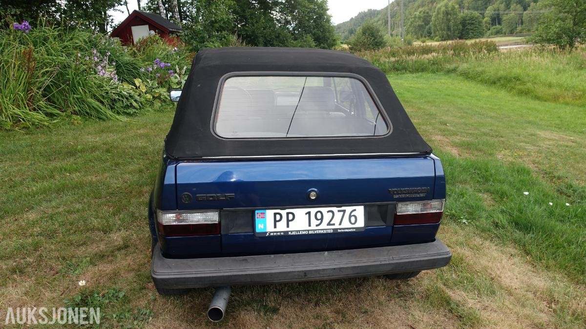 1981 Volkswagen Golf MK1 Cabriolet Prosjekt