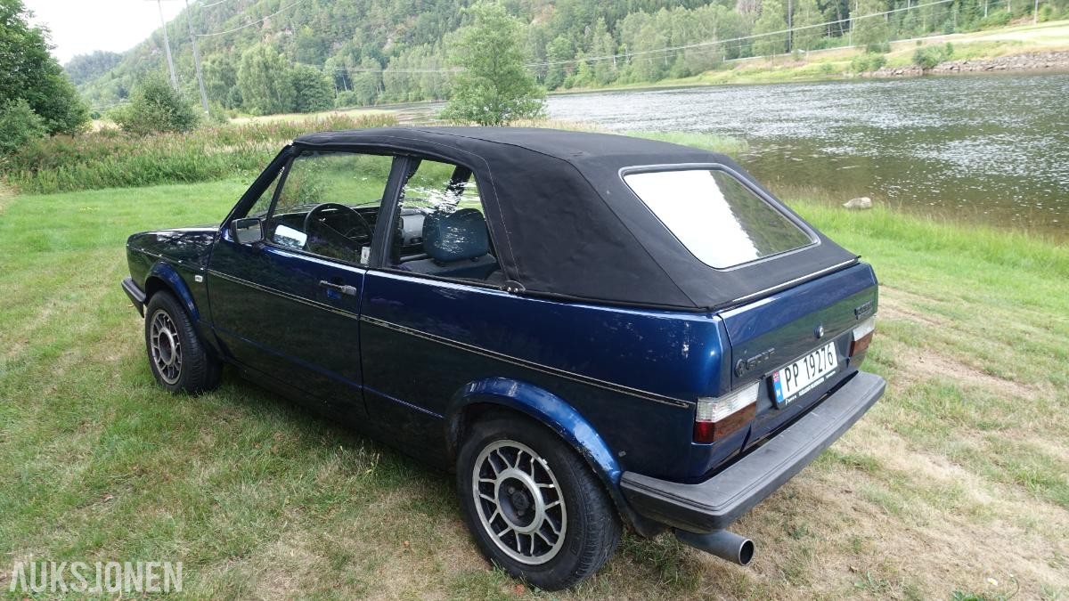 1981 Volkswagen Golf MK1 Cabriolet Prosjekt