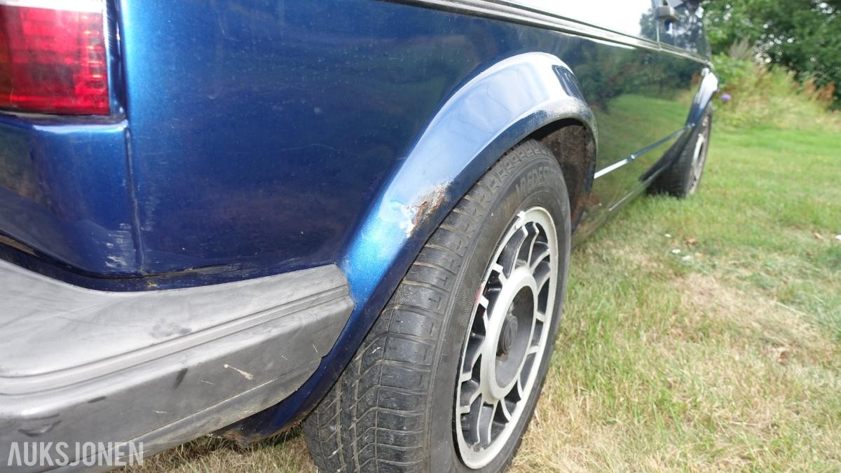1981 Volkswagen Golf MK1 Cabriolet Prosjekt