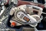 Verktøypakke med benksliper, båndsliper og Black & Decker slipemaskin  Black & Decker
