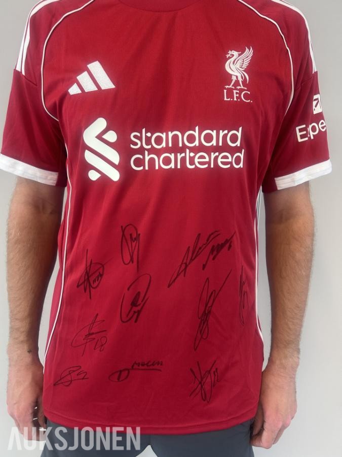 2026 Liverpool signert drakt sesongen 2025/26  Adidas - Liverpool