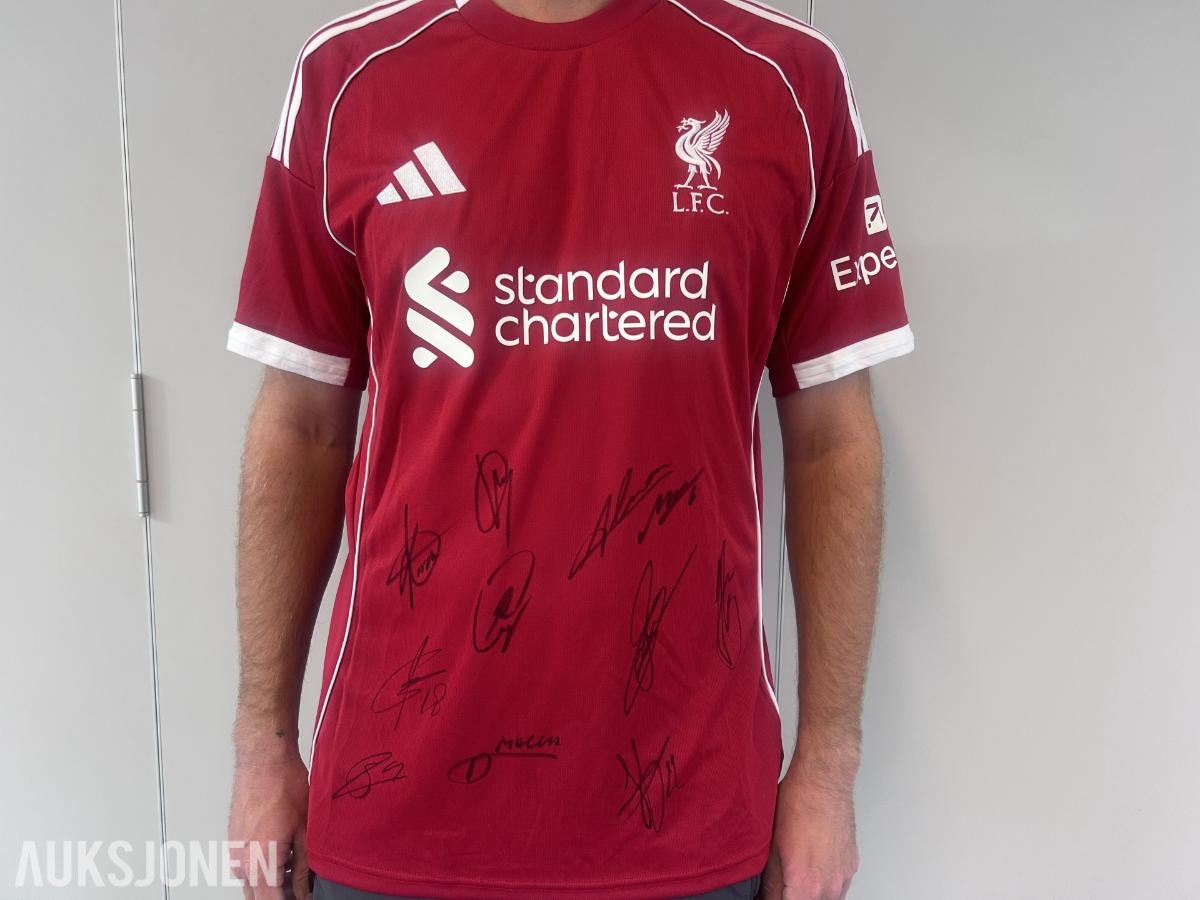2026 Liverpool signert drakt sesongen 2025/26  Adidas - Liverpool