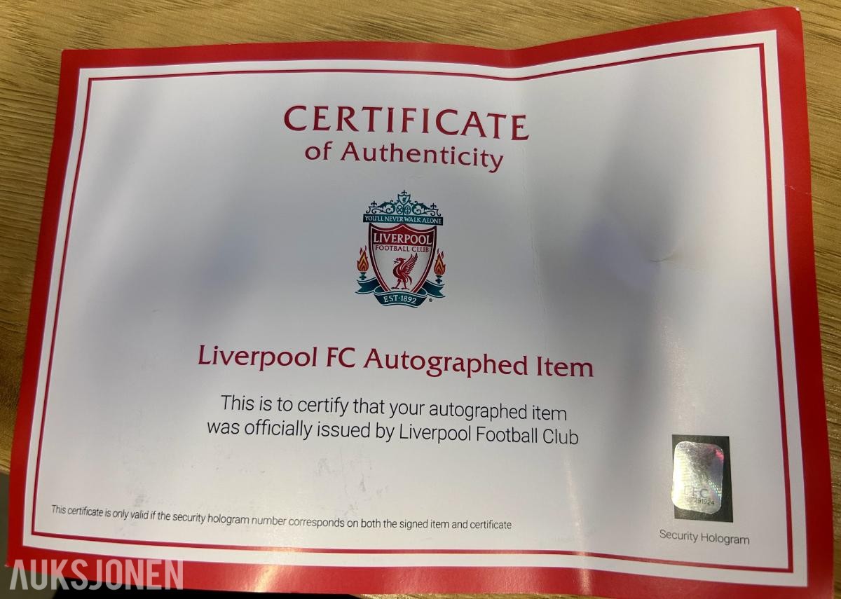 2026 Liverpool signert drakt sesongen 2025/26  Adidas - Liverpool