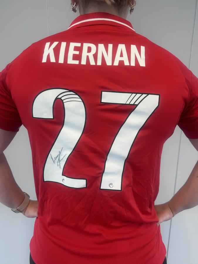 2026 Notingham Forest Women signert drakt nr 27 Kiernan sesongen 2025/26 Adidas - Nottingham Forest