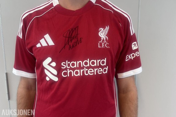 2026 Liverpool signert drakt sesongen 2025/26 - Arne Slot Adidas - Liverpool