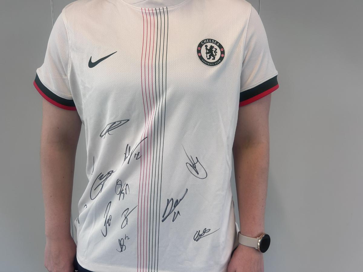 2026 Chelsea Women signert bortedrakt sesongen 2025/26 Nike - Chelsea