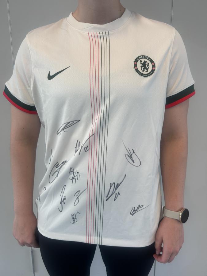 2026 Chelsea Women bortedrakt signert drakt sesongen 2025/26 Nike - Chelsea