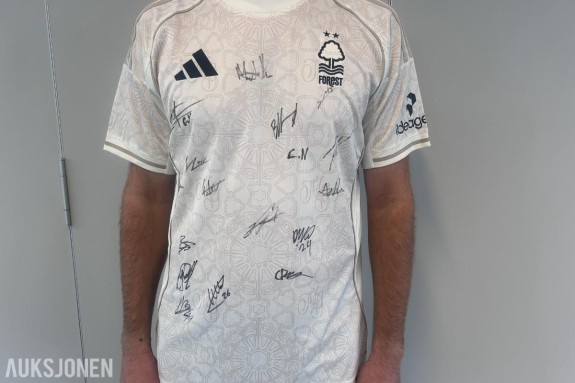 2026 Nottingham Forest Men signert bortedrakt 2025/26 sesongen Adidas - Nottingham Forest