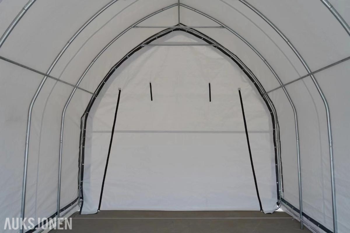 2025 LAGERTELT - GARASJETELT 6.10x3.96x3.70M L/B/H - 25m2 - 132012