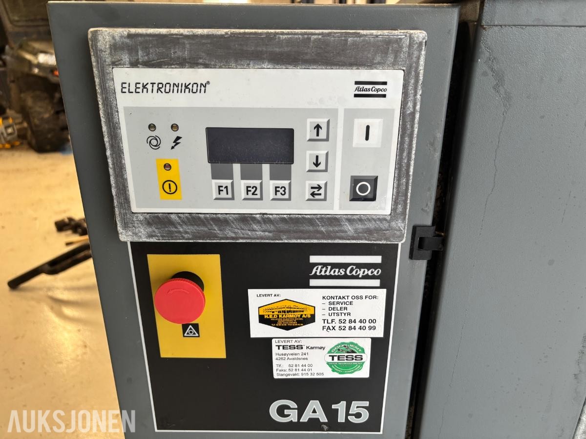 1999 Atlas Copco GA 15 FF skruekompressor 