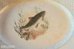 1900 Burleigh Ware fiskeservise i Ironstone Ironstone