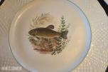 1900 Burleigh Ware fiskeservise i Ironstone Ironstone