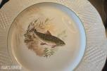 1900 Burleigh Ware fiskeservise i Ironstone Ironstone