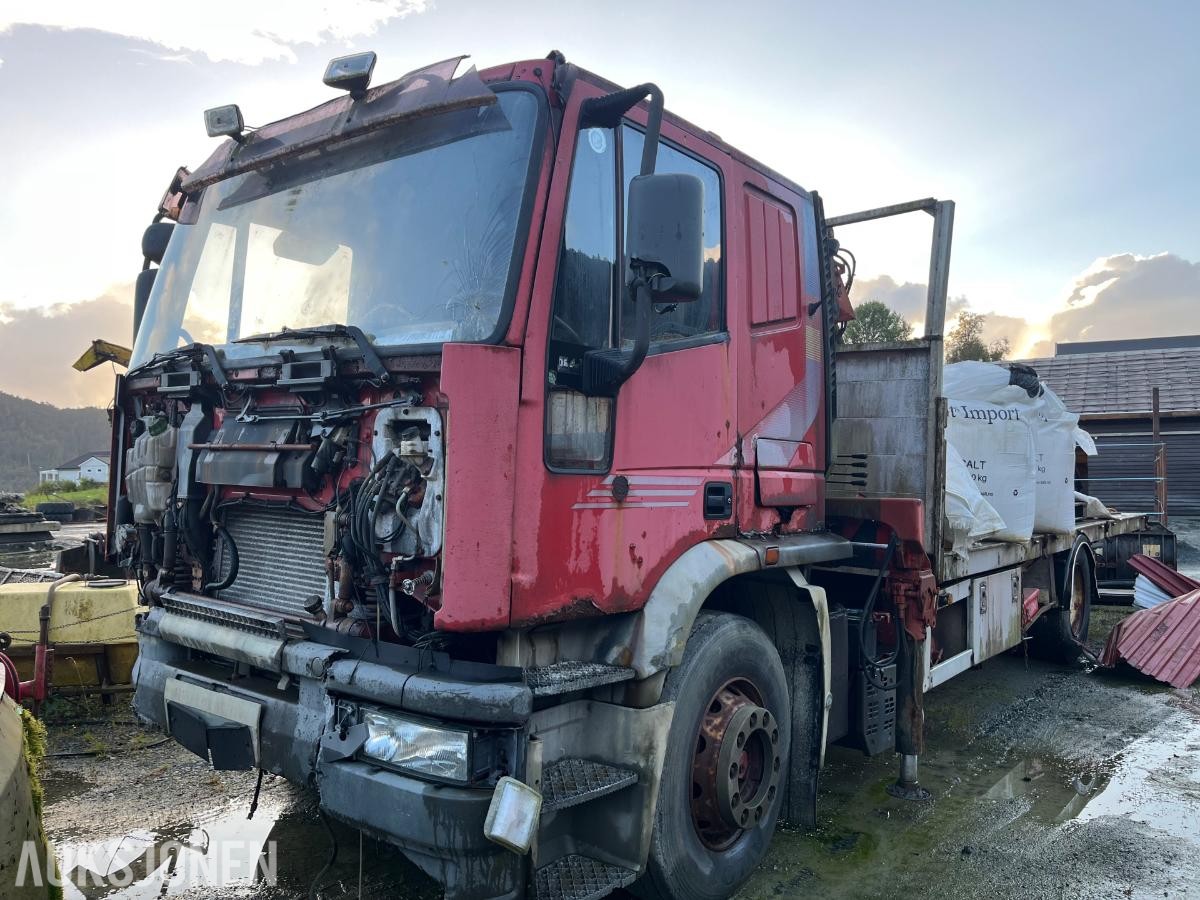 Iveco med Palfinger  pk 13000 kran - delebil