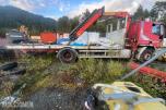 Iveco med Palfinger  pk 13000 kran - delebil