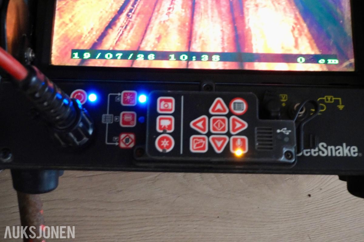 2020 Rigid SeeSnake Mini med CS10 monitor