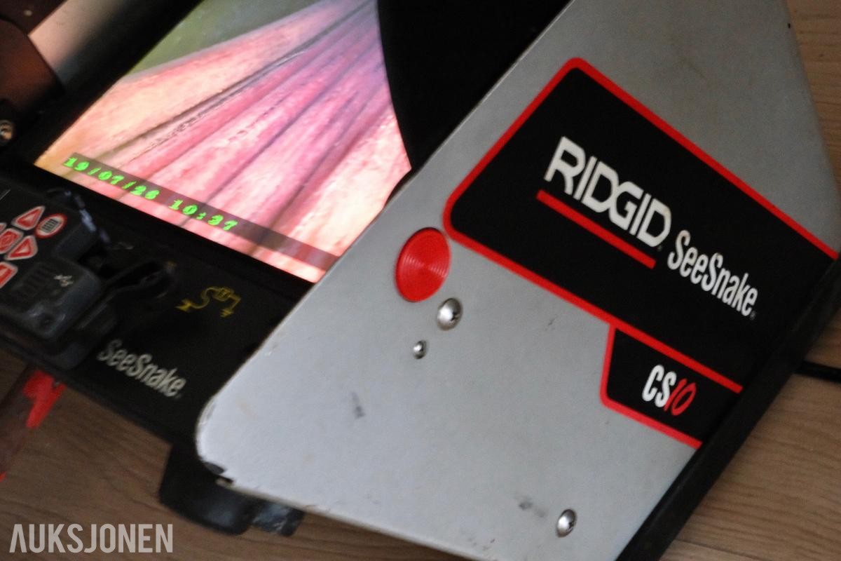 2020 Rigid SeeSnake Mini med CS10 monitor