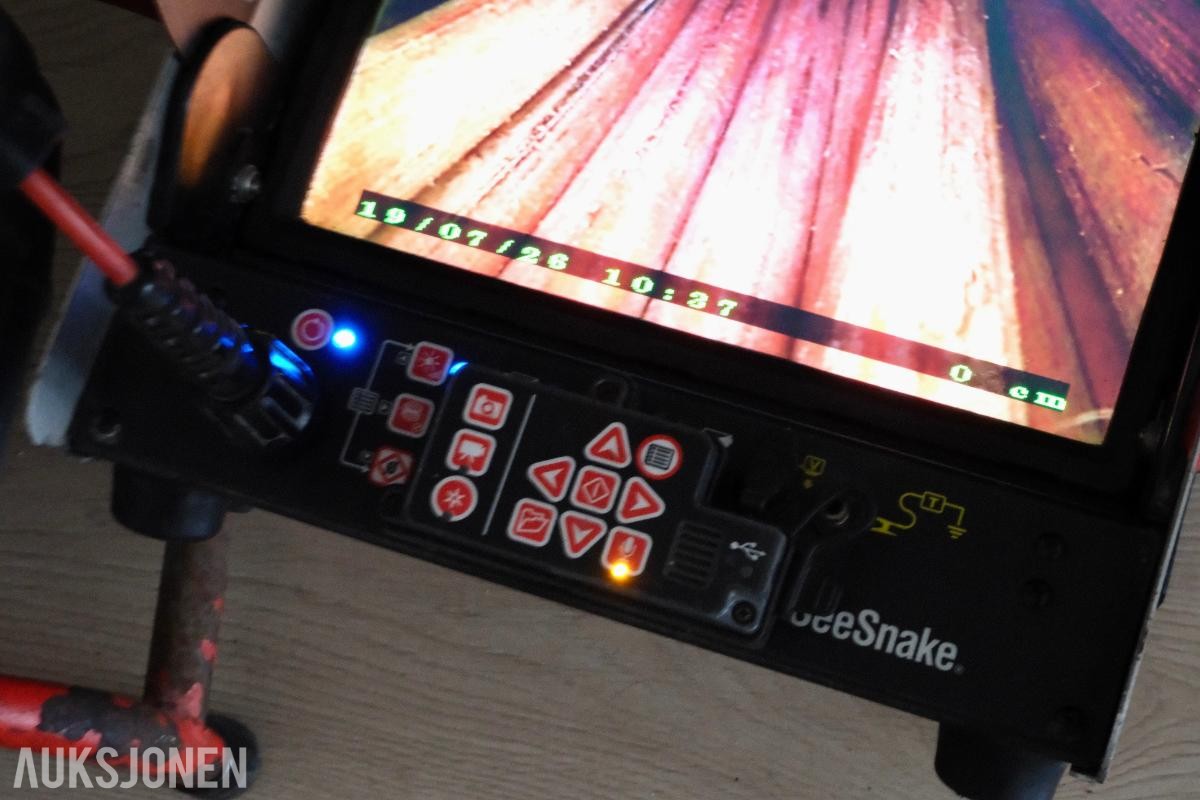 2020 Rigid SeeSnake Mini med CS10 monitor