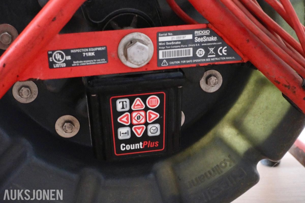 2020 Rigid SeeSnake Mini med CS10 monitor