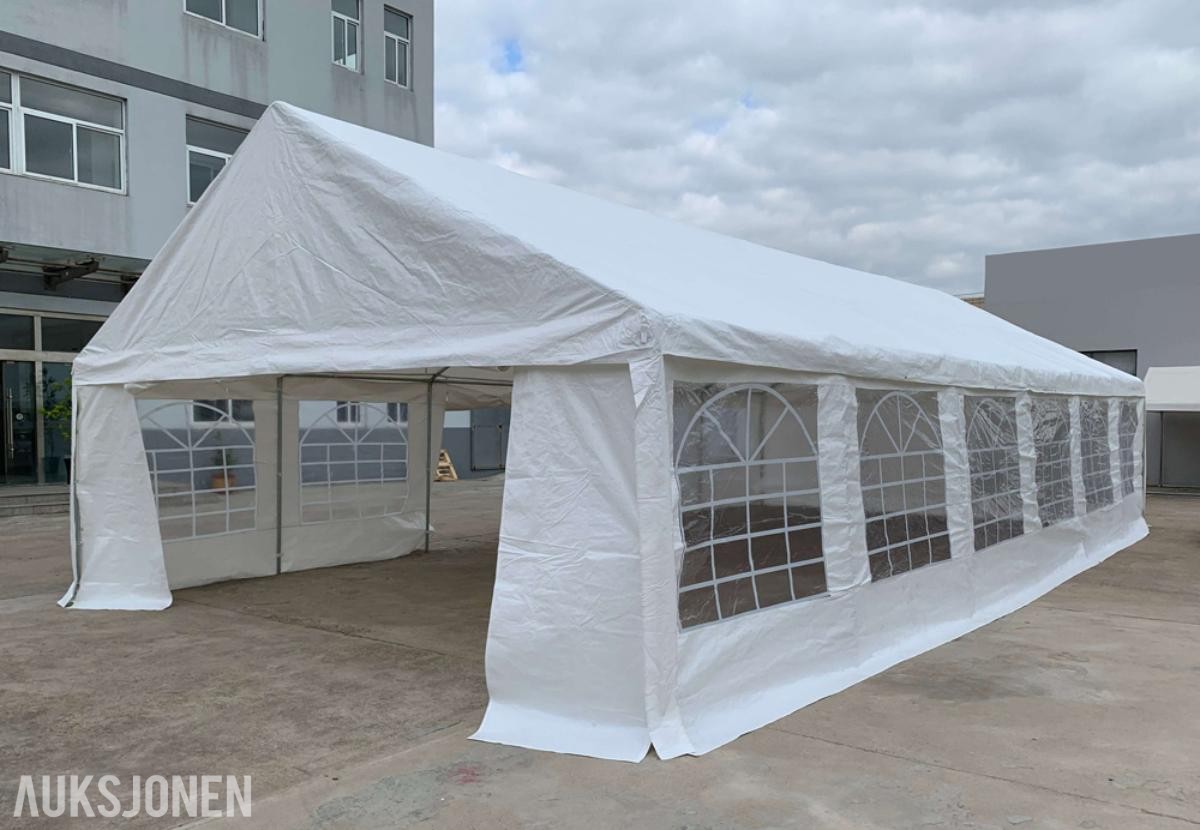 INGEN MINSTEPRIS - PVC Party Telt 4x8 meter. B-vare 