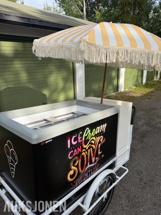 2025 Gelato Sykkel - Iskremvogn