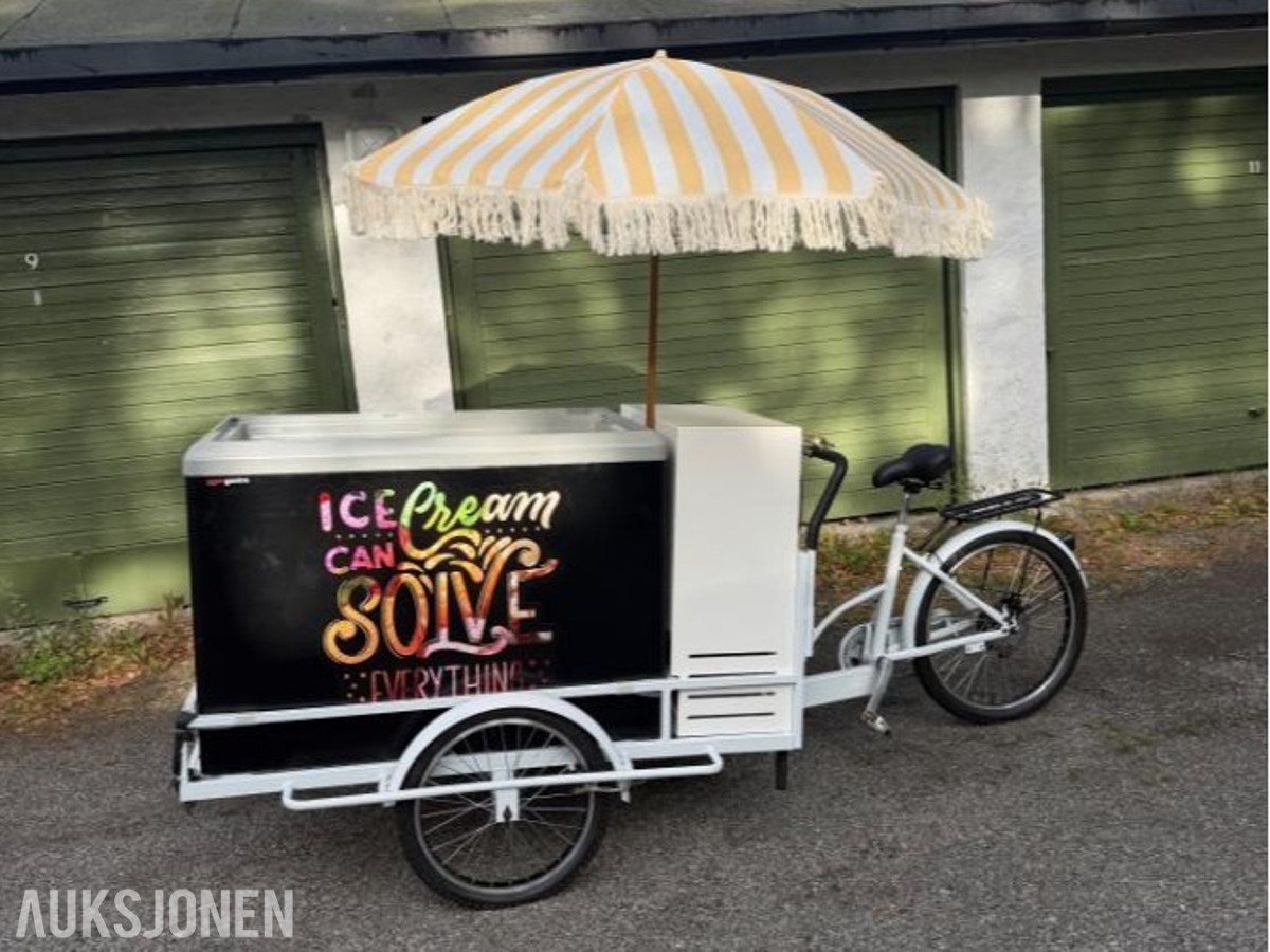 2025 Gelato Sykkel - Iskremvogn