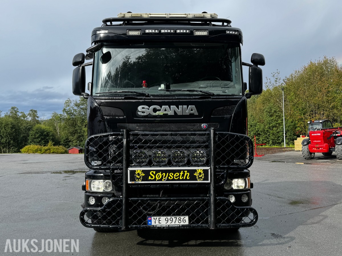 2016 Scania R580 Trekkvogn for tippsemi - 6x4 tandem - Euro 6 - Navreduksjon - Istrail tippsemipåbygg